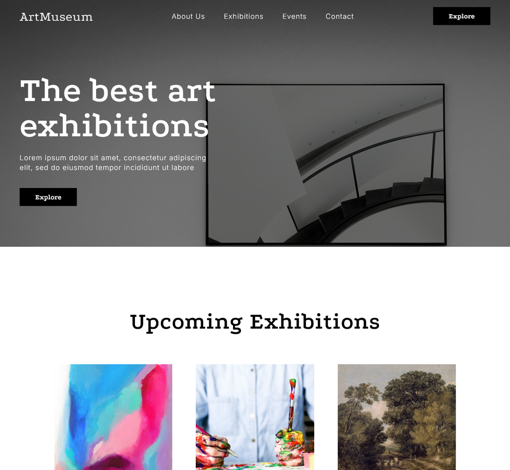 Blog & Magazine — template SiteJet